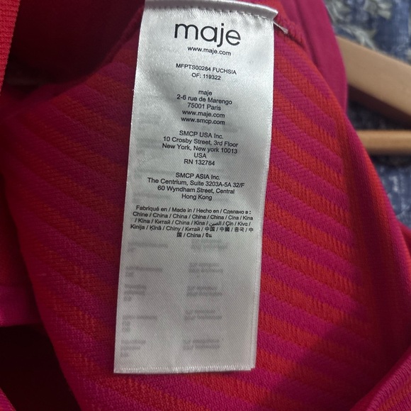 Maje Vibrant Pink Sports Bra
FUCHSIA COLOR - Picture 10 of 12